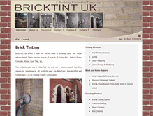 Tablet Screenshot of bricktint-uk.co.uk